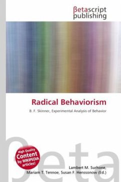 Radical Behaviorism
