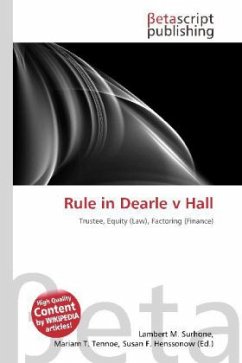 Rule in Dearle v Hall