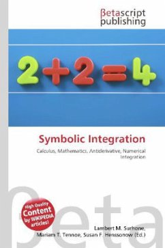 Symbolic Integration