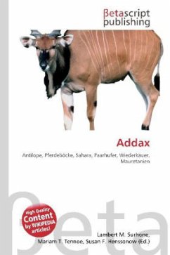 Cover Addax