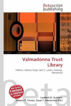 Valmadonna Trust Library