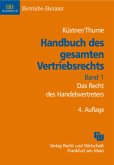Das Recht des Handelsvertreters / Handbuch des gesamten Vertriebsrechts Bd.1