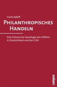 Philanthropisches Handeln - Adloff, Frank