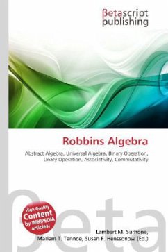 Robbins Algebra Robbins Algebra