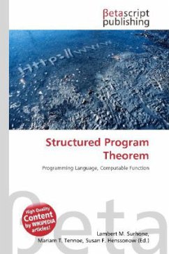 Structured Program Theorem