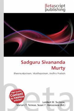 Cover Sadguru Sivananda Murty