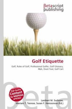 Golf Etiquette