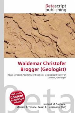 Waldemar Christofer Brøgger (Geologist)