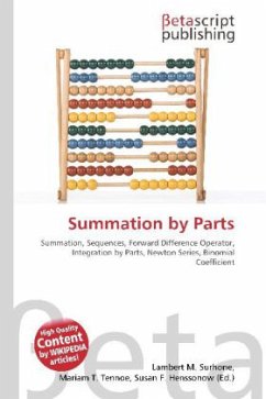 Summation by Parts