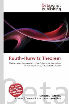 Routh Hurwitz Theorem