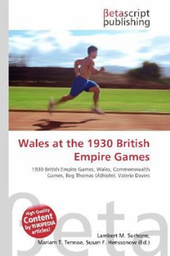Wales at the 1930 British Empire Games