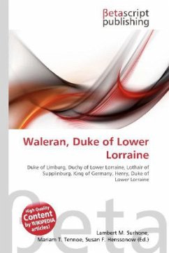 Waleran, Duke of Lower Lorraine