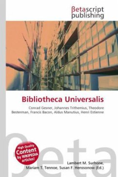 Bibliotheca Universalis