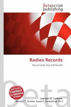 Cover Radiex Records