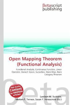 Open Mapping Theorem (Functional Analysis)