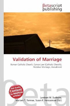 Cover Validation of Marriage