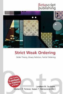 Strict Weak Ordering