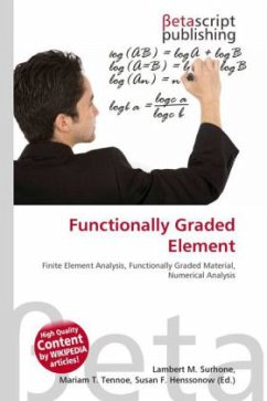Cover Functionally Graded Element