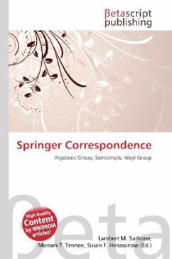 Springer Correspondence Springer Correspondence