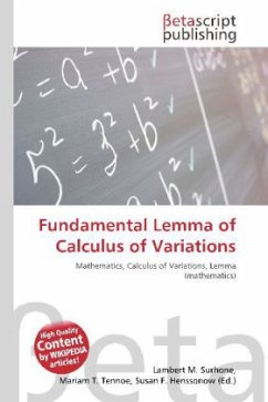 Fundamental Lemma of Calculus of Variations