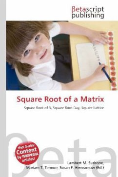 Square Root of a Matrix