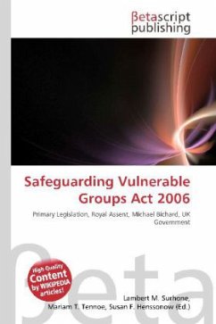 Safeguarding Vulnerable Groups Act 2006