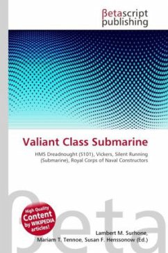 Cover Valiant Class Submarine
