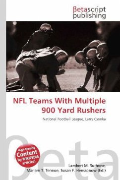 NFL Teams With Multiple 900 Yard Rushers