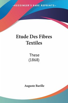 Cover Etude Des Fibres Textiles