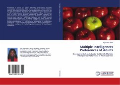 Multiple Intelligences Preferences of Adults - McClellan, Joyce