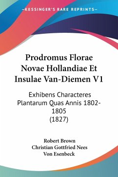 Prodromus Florae Novae Hollandiae Et Insulae Van-Diemen V1 - Brown, Robert