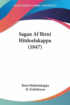 Cover Sagan Af Birni Hitdoelakappa (1847)