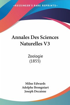 Annales Des Sciences Naturelles V3