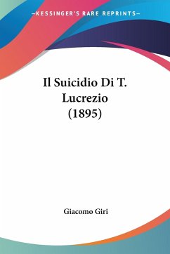 Il Suicidio Di T. Lucrezio (1895) - Giri, Giacomo