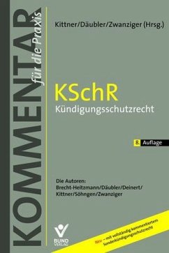 Cover KSchR - Kündigungsschutzrecht, Kommentar