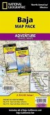 National Geographic Adventure Travel Map Baja Map Pack, 2 Bl.