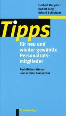 Cover Tipps für neu- und wiedergewählte Personalratsmitglieder
