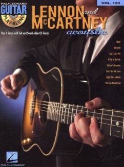 Lennon & McCartney Acoustic, Book + Audio-CD / Guitar Play-Along Vol.123 - Lennon, John; McCartney, Paul