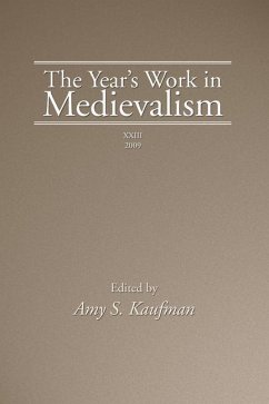 The Year's Work in Medievalism, Volume XXIII