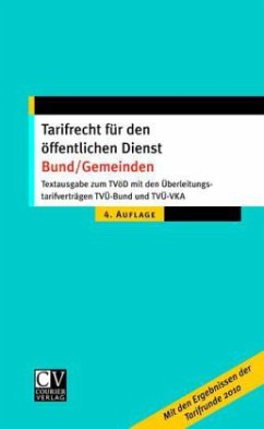 Cover Tarifrecht für den öffentlichen Dienst Bund/Gemeinden