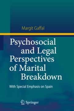 Psychosocial and Legal Perspectives of Marital Breakdown - Gaffal, Margit