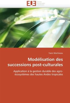 Modélisation des successions post-culturales - Martineau, Yann