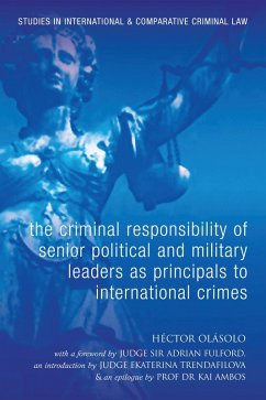 Cover Criminal Responsibility of Senior Political and Military Leaders as Principals to International Crimes