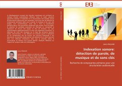 Cover Indexation sonore: détection de parole, de musique et de sons clés