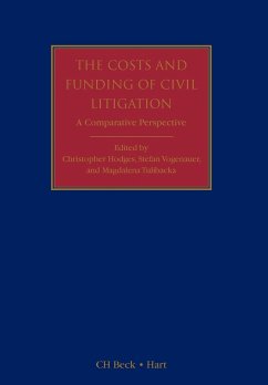 The Costs and Funding of Civil Litigation - Hodges