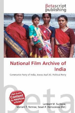 Cover National Film Archive of India