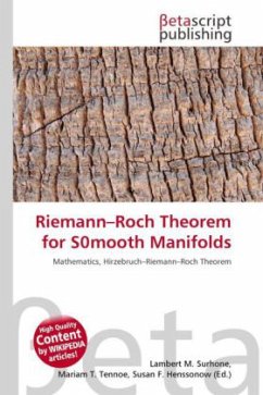 Riemann Roch Theorem for S0mooth Manifolds