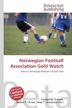 Norwegian Football Association Gold Watch