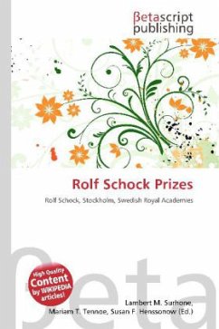 Rolf Schock Prizes