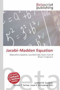 Jacobi Madden Equation